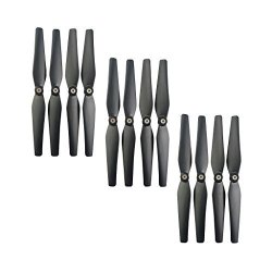 Baoblaze 12 Pieces Drone Blade Propellers For Sjrc S70W HS100 Four-aircraft Accessories Kit