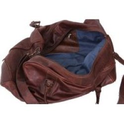 King Kong Leather Overnight Leather Bag Pecan