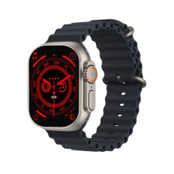 Black - Fitness Tracker Smart Watch Pro Max Amoled HD Screen
