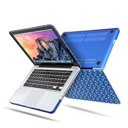 Tnp Macbook Air 11 Case Anchor Pattern - Soft-touch Plastic Matte Hard Shell Protective Case Cover Skin For Apple Macbook Air 11 Inch A1370 A1465