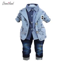 Domei Land Baby Winter Clothing Set - Blue 6