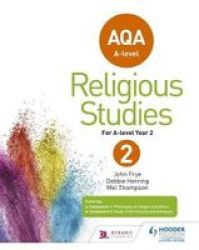 Aqa A-level Religious Studies Year 2 Paperback