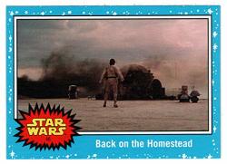 Back On The Homestead - Star Wars Journey To Star Wars The Rise Of Skywalker Trading Card 46 - Topps 2019 Mint