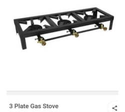 3 Plate Gas Stove - Longer