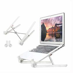 Hjsming Foldable Laptop Stand Portable Notebook Stand Foldable Notebook Bracket Desktop Laptop Stand Universal Notebook With 9.05 Platform 6.3INCH Height For Most Laptops-adjustable Laptop Stand