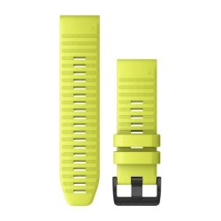 Garmin Quickfit 26 Watch Bands - Amp Yellow Silicone