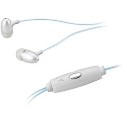 Ilive IAEL65W Glowing Earbuds With Microphone White Electronic Consumer