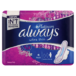 Always Platinum Ultra Thin Extra Long Sanitary Pads 6 Pack