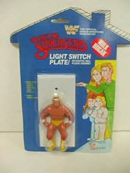 Titan Sports Wrestling Superstars WWF WWE Hulk Hogan Light Switch Plate Cover 