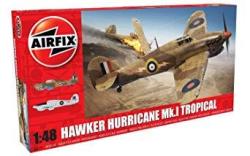 Airfix - 1 48 - Hawker Hurricane Mk.i Tropical Plastic Model Kit