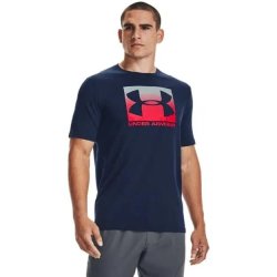 Under Armour Men's Boxed Sportstyle Short Sleeve - Navy - Small