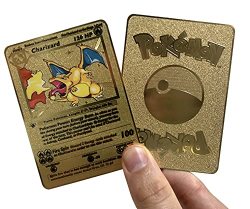 charizard 1st edition base set gold metal pokemon card - Rare Collector Glossy Card Commemorate your favorite Pokemon with this Charizard 2018 Pokemon Celebrations Metal Card #4 Card Deals on Charizard Base Set