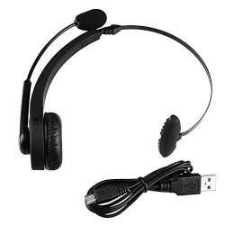 Maxllto Sony PS3 Playstation 3 Wireless Bluetooth Gaming Headset Earphone W MIC