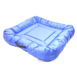 Drimac Rectangular Dog Bed 90x90cm - Blue