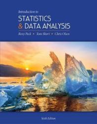 Introduction To Statistics And Data Analysis Hardcover 6TH Edition