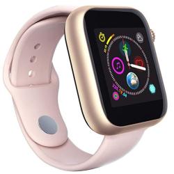 apple watch series 3 space gray aluminum case with black sport band