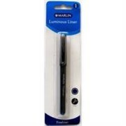 Precision Fineliner Pens Colour: Blue Retail Packaging No Warranty