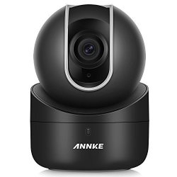 Annke HD 720P Wireless Security Camera Wi-fi Ip Camera With 2-WAY Audio And Remote Pan tilt Black