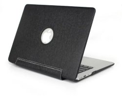 Tuff-Luv Slim Skin Shell Case For Apple Macbook Pro Retina 15.4 - Black