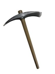 Fn Toy Pickaxe High Density Foam Pickaxe Props Replica. For Cosplay Collections Brown