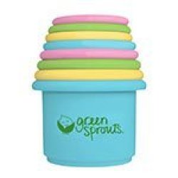 Green Foods Stacking Cup Set Bath Toys: K
