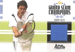 Marat Safin - Ace Authentic 2005 - Rare "grand Slam Champions""jersey Memo" Card Gs4 103 Of 500