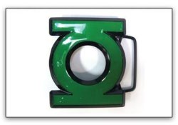 Bioworld Officially Licensed Dc Comic Green Lantern Logo Die Cut Logo Belt Buckle