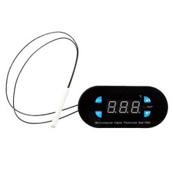 Microcomputer Digital Temperature Controller Thermostat Thermometer Heating Control