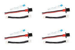 Walkera 4 X Quantity Of Rodeo 110 Fpv Racing Quadcopter Rodeo 110-Z-19 Transfer Cable Wire Adapter Plug Part