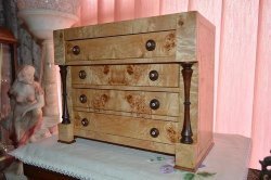 Master Crafted Mini French Empire Chest Of Draws