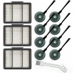 Ion Robot Replacement Compatible For Shark S87 R85 RV850 Vacuum Cleaner 3 Filters & 8 Brushes