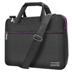 Vangoddy Purple Trim Messenger Bag For Acer Aspire Series Spin Swift Chromebook Travelmate B 11"-13.5INCH
