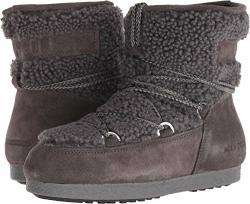 Tecnica Moon Boot Moon Boot Far Side Low Shearling Anthracite 36 Us Women's 5.5