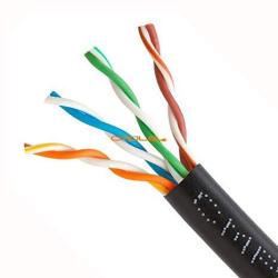 Estore Premiertek CAT5E Cable Utp 1000FT Black Solid Wire Bulk Ethernet Lan Network CAT5 1000 RJ45