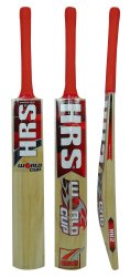 Hrs World Cup Kashmiri Willow Wood Cricket Bat With Carry Case-size 6 HRS-B11C