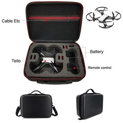 Appoi Shoulder Ba For Dji Tello Drone Shoulder Bag Case Protector Pu+eva Internal Waterproof For Dji Tello Drone Good For Travel A