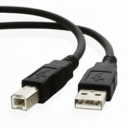 Eopzoltm 15FT USB PC Data Cable Lead Cord For Hp Laserjet Pro Laser Color Printer M1212NF Mfp M1536DNF