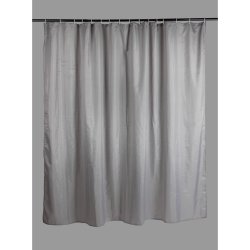 Shower Curtain Polyester Lily Grey 240X200CM