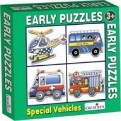 Toys Creatives Early Puzzles Special Vehicles