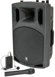 Qtx Qx15av Active Speaker With Vhf 15in 250w Pa System