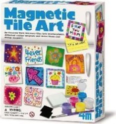 4M Magnetic Tile Art Kit