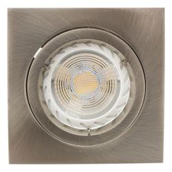 Eurolux Straight Twist Square Down Light Satin Chrome