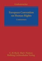 European Convention On Human Rights - Commentary Hardcover New