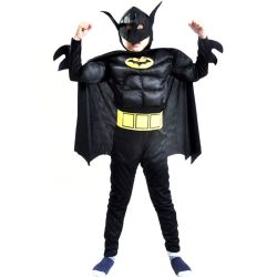 Batman Kids Dress Up Costume Medium 110-120CM