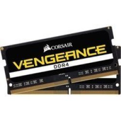 Vengeance 16GB DDR4 Notebook Memory Kit So-dimm 2 X 8GB 3000MHZ Black