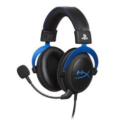 HyperX Cloud - Official Playstation Licensed Gaming Headset For PS4 With In-line Audio Control Detachable Noise Cancelling Microphone Comfortable Me