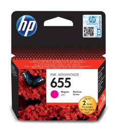 HP 655 Magenta Original Ink Advantage Cartridge 600 Pages. Deskjet Ink Advantage 4615 4625 3515 3525 5525 .