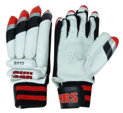 Hrsmen'sclub Pu Leather Light Weight Protection Cricketbattinggloves- 1 Pair HRS-BG4A