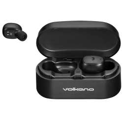 Volkano Virgo Series True Wireless Earphones - Black
