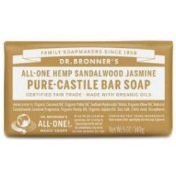 - Pure Castile Soap Bar Sandalwood Jasmine 140G